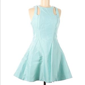 Teal Blue Flared Dress Do & Be